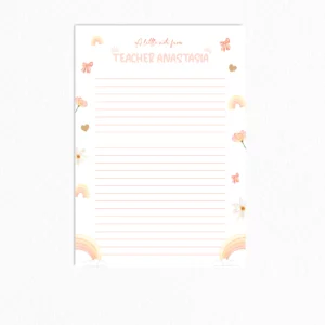 Personalised Notepads | Custom Theme Design (40 Pages)