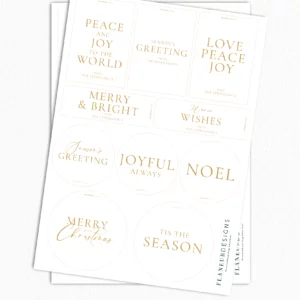 Simplistic Cheer - Stickers
