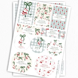 Santa’s Cheer - Stickers